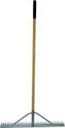 landscape rake aluminum 36 in 64in fiberglass handle - Brantford Surplus