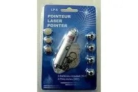 Laser pointer with 5 heads - Brantford Surplus