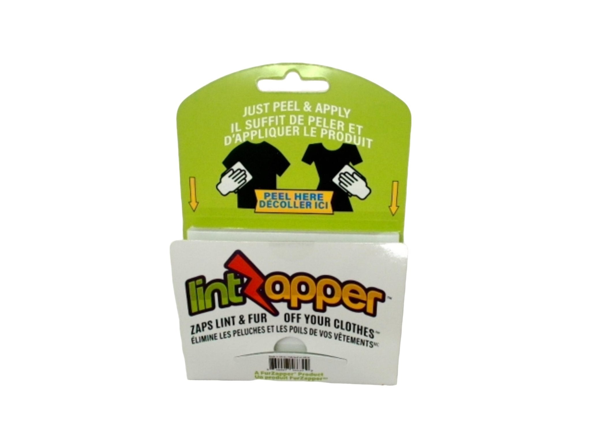 Lint Zapper 40 Sticky Sheets Removes Lint, Hair & Dandruff - Brantford Surplus