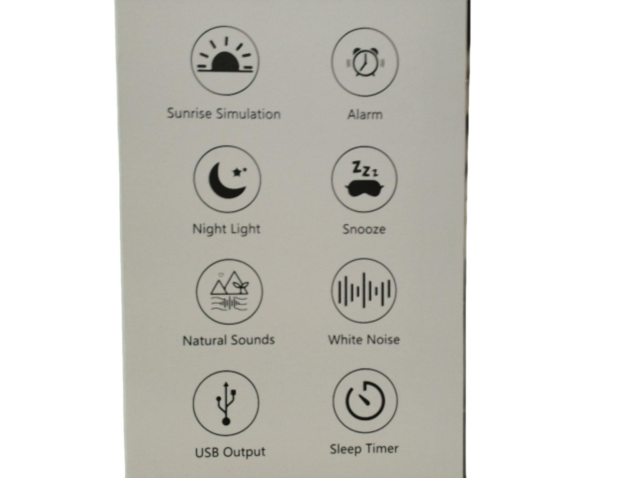 Liorque Sunrise Alarm Clock - Wake Up Light Bedroom Timer - Brantford Surplus