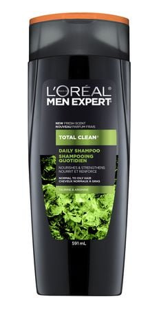 L'Oreal Men Shampoo - Total Clean Daily Formula 591mL - Brantford Surplus