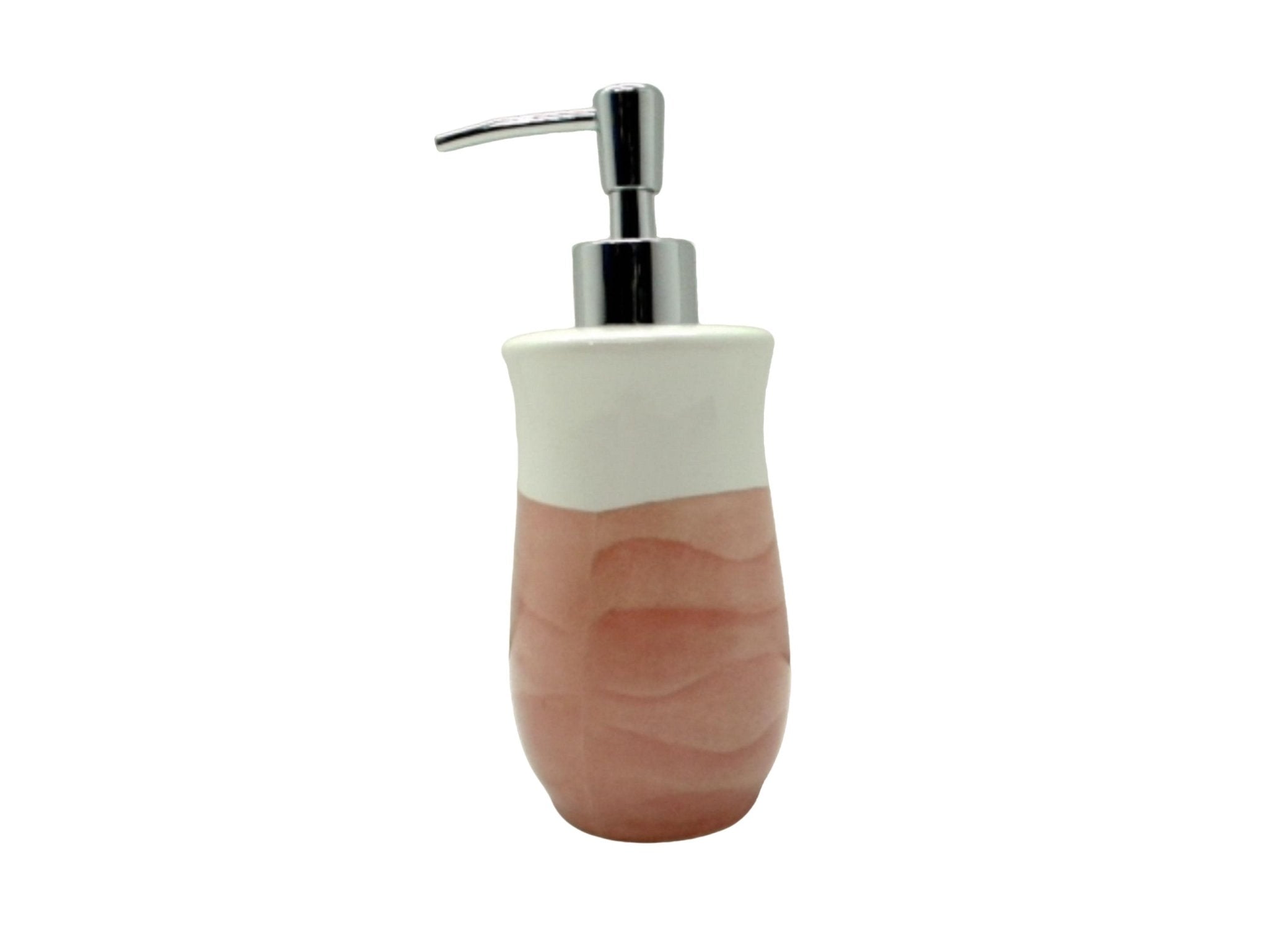 Lotion Pump Bottle Ceramic Blush Ombre - Brantford Surplus