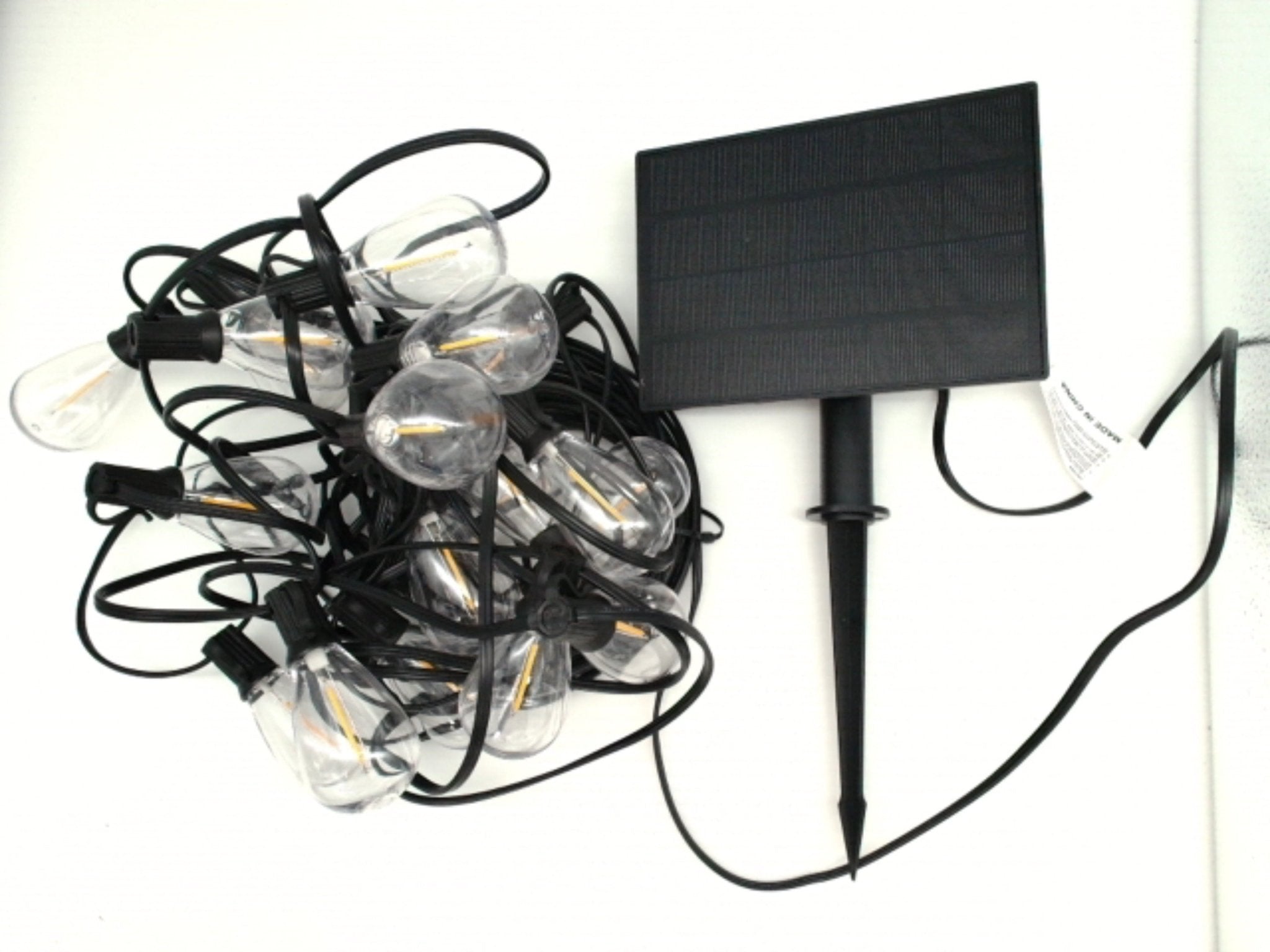 Luckystyle Outdoor Solar String Lights 50ft – Waterproof Patio - Brantford Surplus