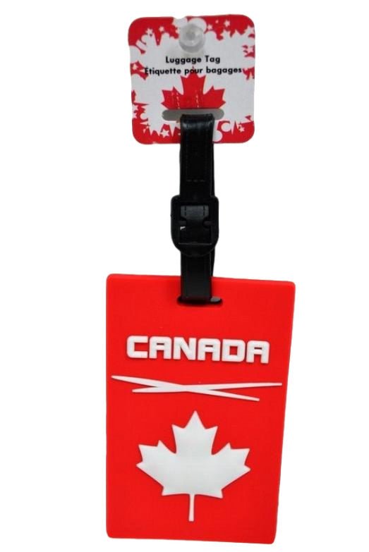 Luggage Tag Canada Embossed - Brantford Surplus