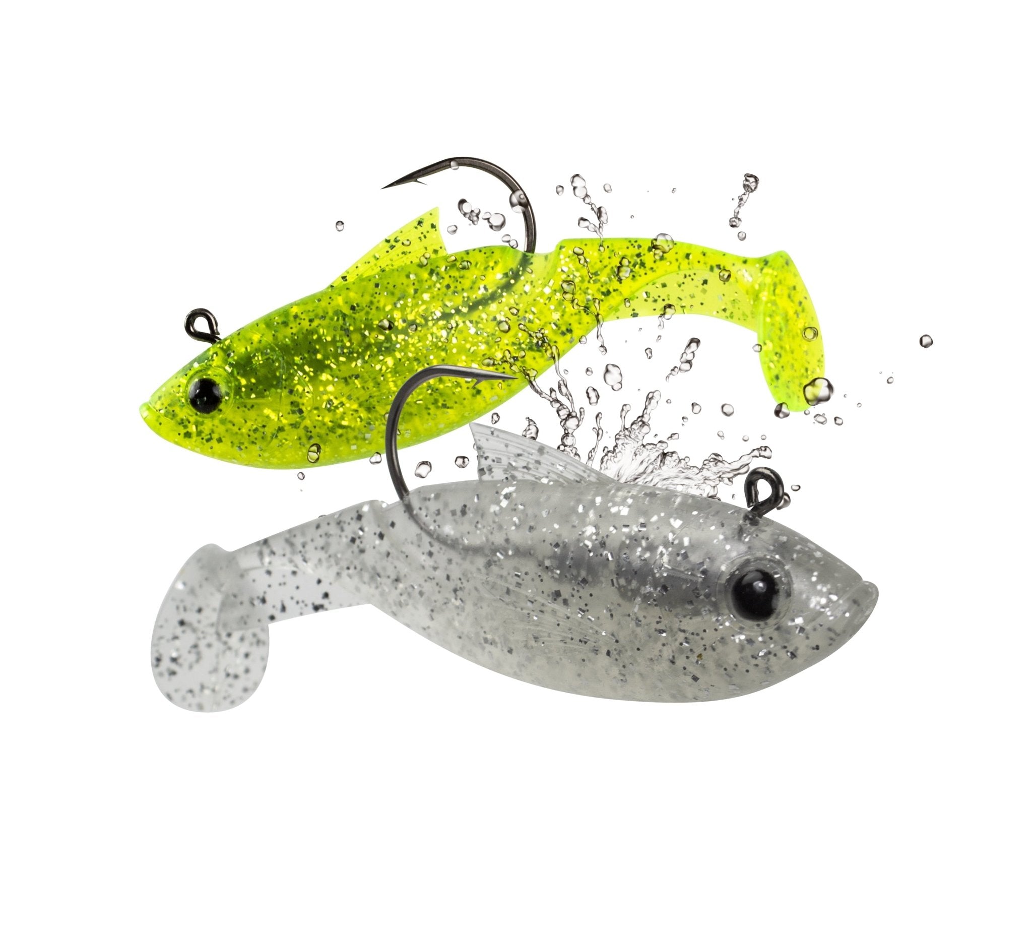 Lunkerhunt 4" Shad Ice Fishing Lure 2 - Pack - Brantford Surplus