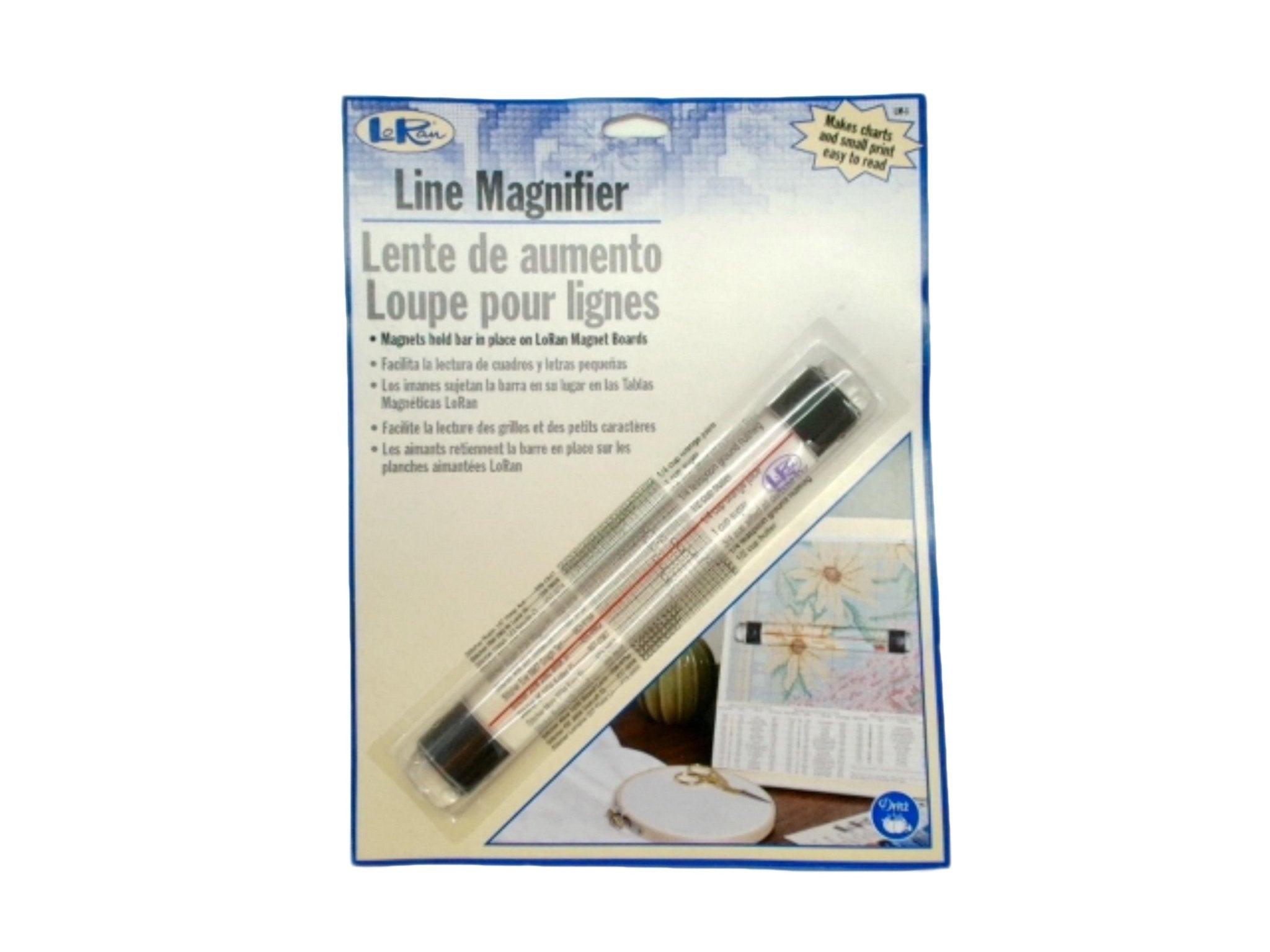 Magnetic Line Magnifier for Crafts - Loran - Brantford Surplus