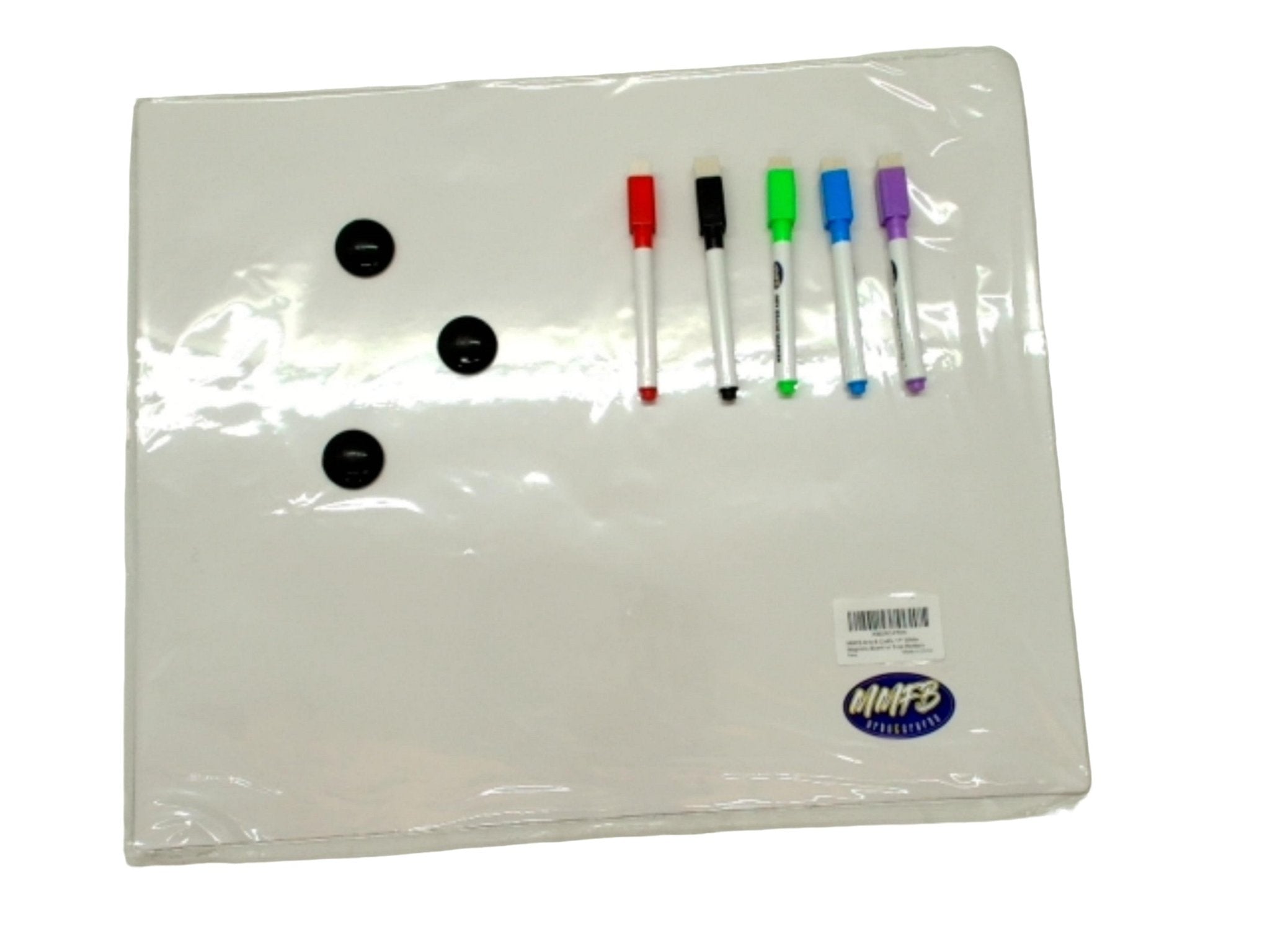 Magnetic Whiteboard 17x14 - Includes Markers & Magnets - Brantford Surplus