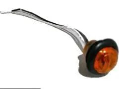 Marker Light 3/4" Round Amber LED - Brantford Surplus