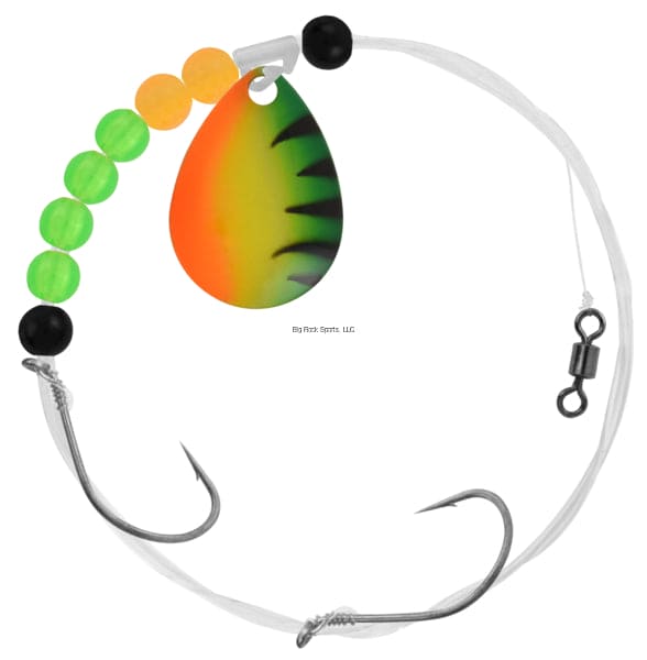 Matzuo MZ - CR3 - 3 - X Walleye Spin Rig - Firetiger, SZ 3 - Brantford Surplus