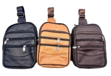 Medium Leather Crossbody Bag – Women's Shoulder Purse - Brantford Surplus