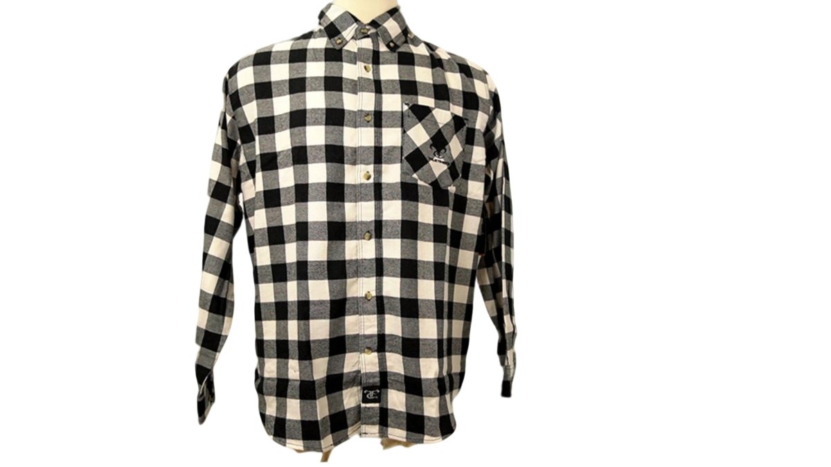 Men's Flannel Plaid Shirt - Assorted Colors, Multiple Sizes - Brantford Surplus