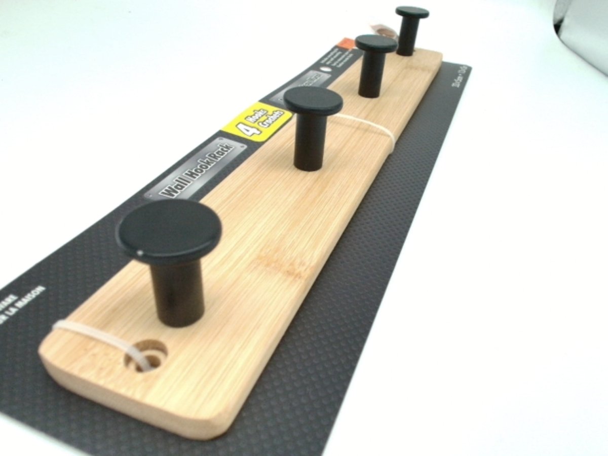 Metal Wall Hook Rack 13 Inch – Heavy Duty Coat Hanger - Brantford Surplus