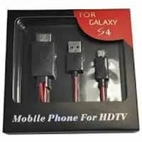 MHL HDTV cable - micro usb to HMDI with USB power - Samsung galaxy S4 - Brantford Surplus