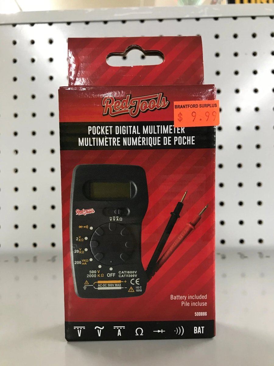 Mini Digital Multimeters - Brantford Surplus