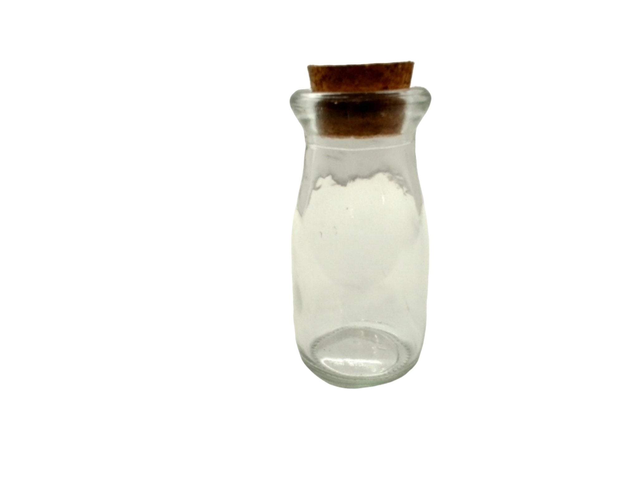Mini Glass Favor Jars with Cork - 100mL Bottles - Brantford Surplus