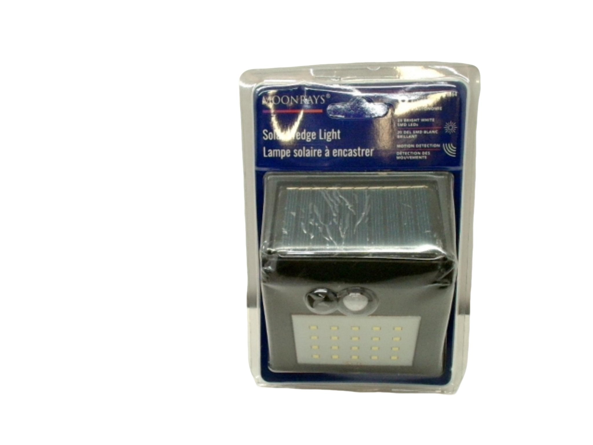 Moonrays Solar Motion Sensor Lights LED - 20 Pack White - Brantford Surplus