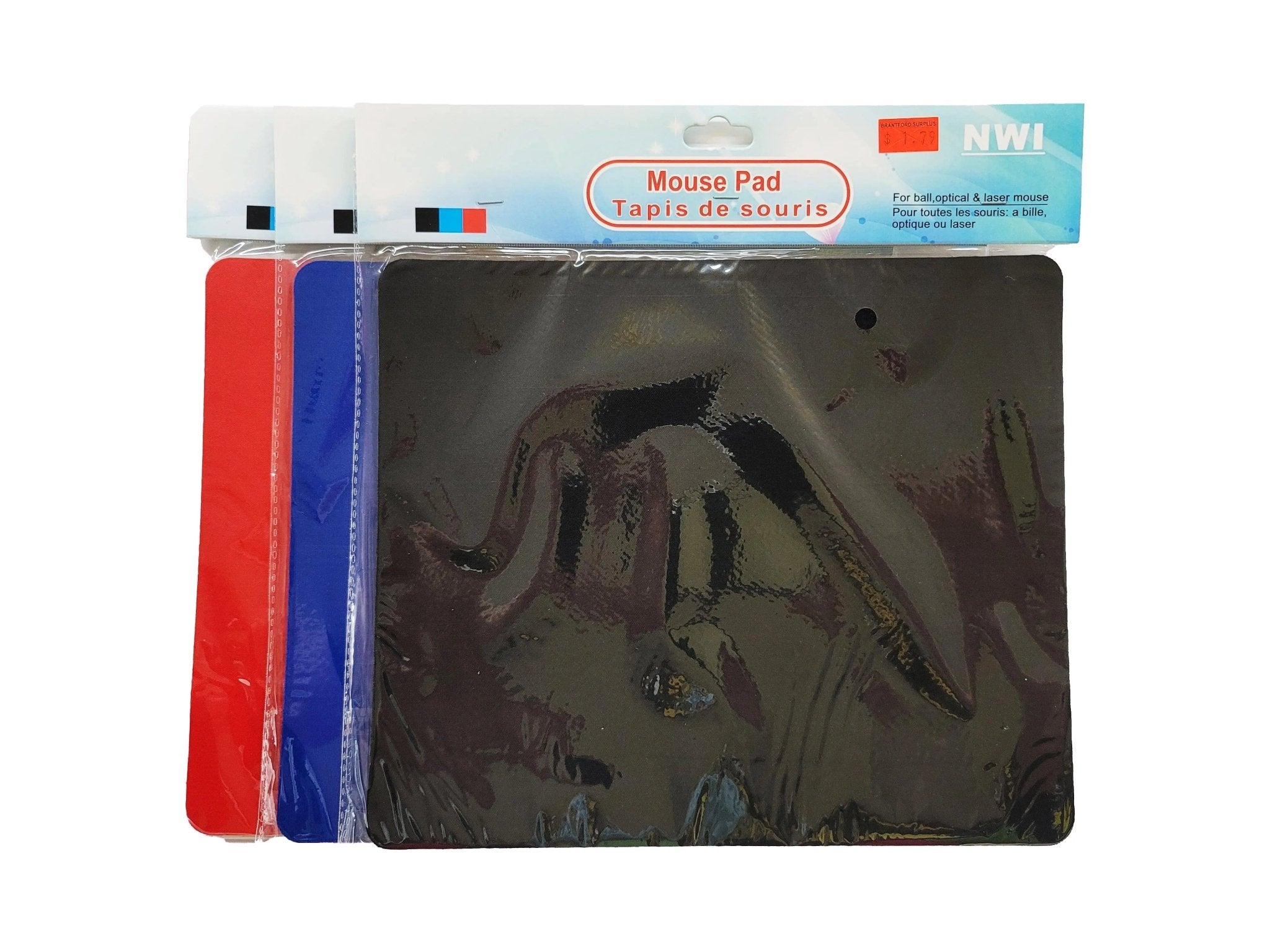 Mouse Pad 9.75"x8.25" Assorted Colours - Brantford Surplus