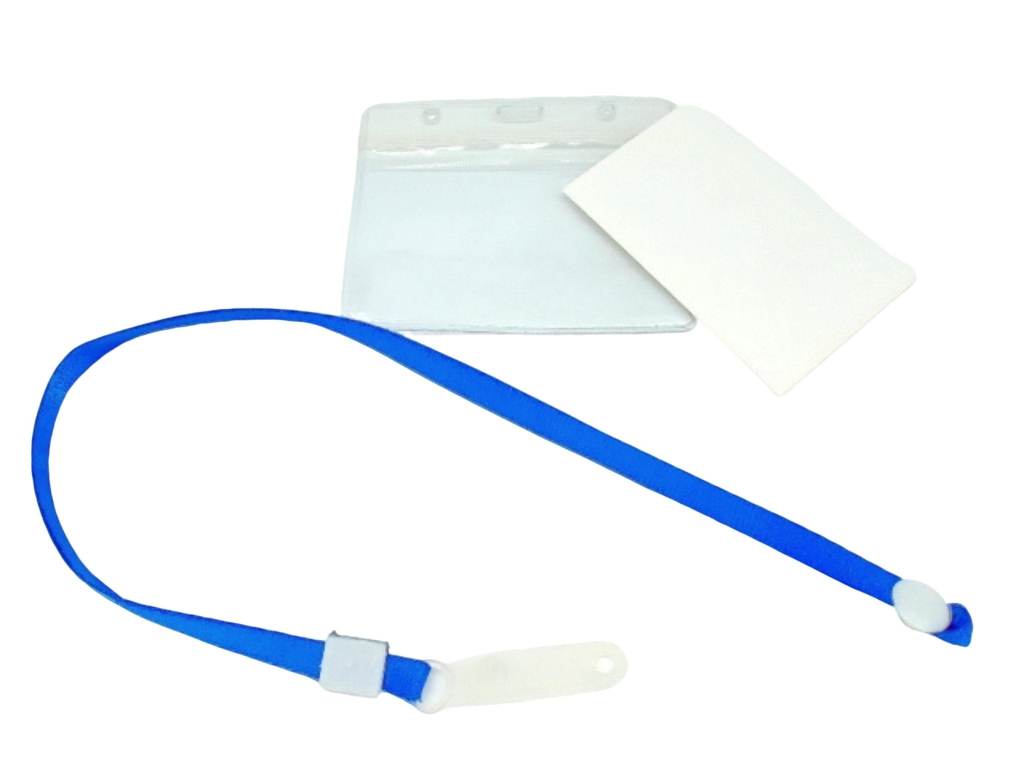 Name Tag Holders with Lanyards - 65 Pack Badge ID Holders - Brantford Surplus