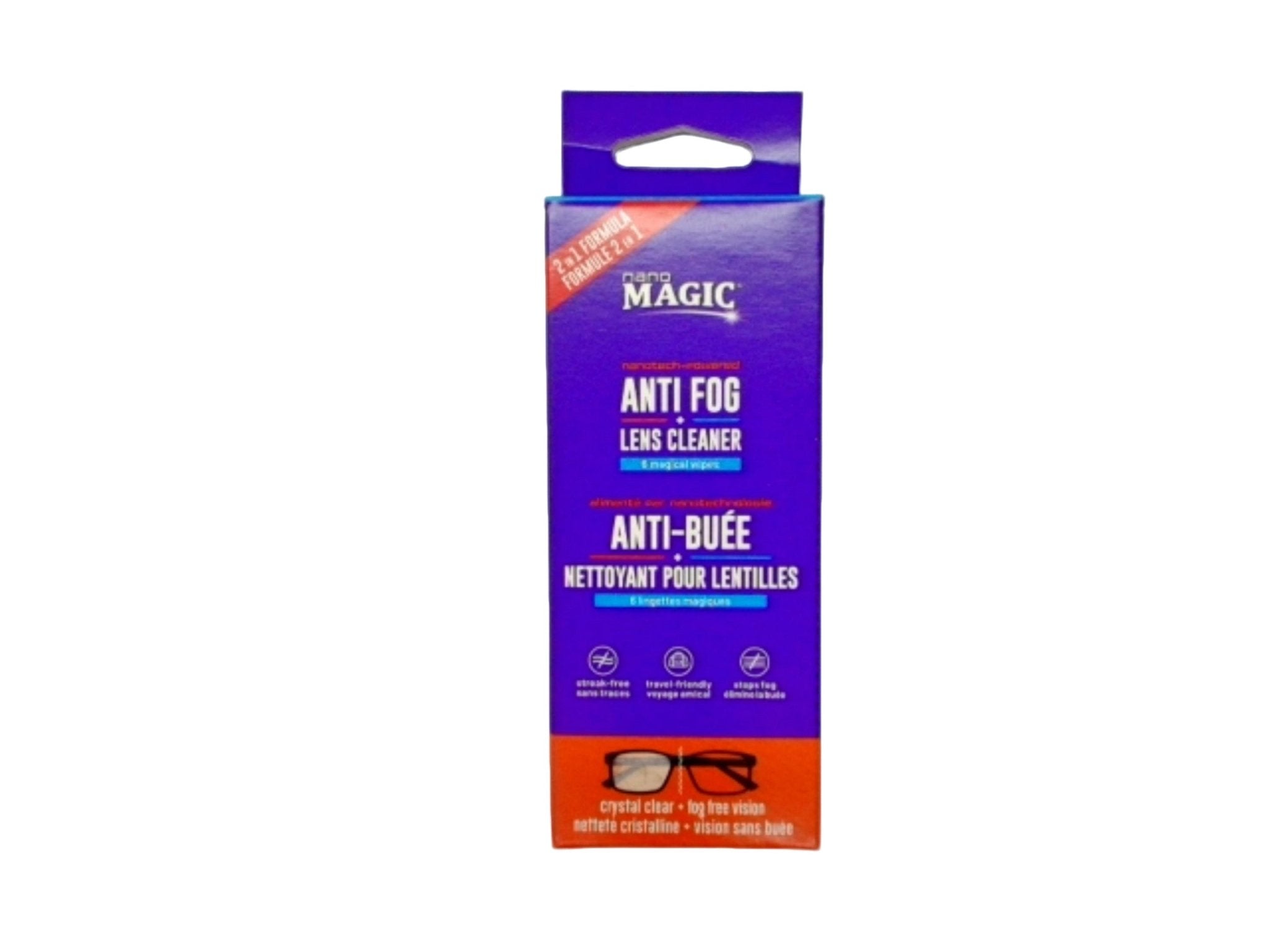 Nano Magic Anti - Fog Lens Cleaner Wipes - 6 Pack - Brantford Surplus