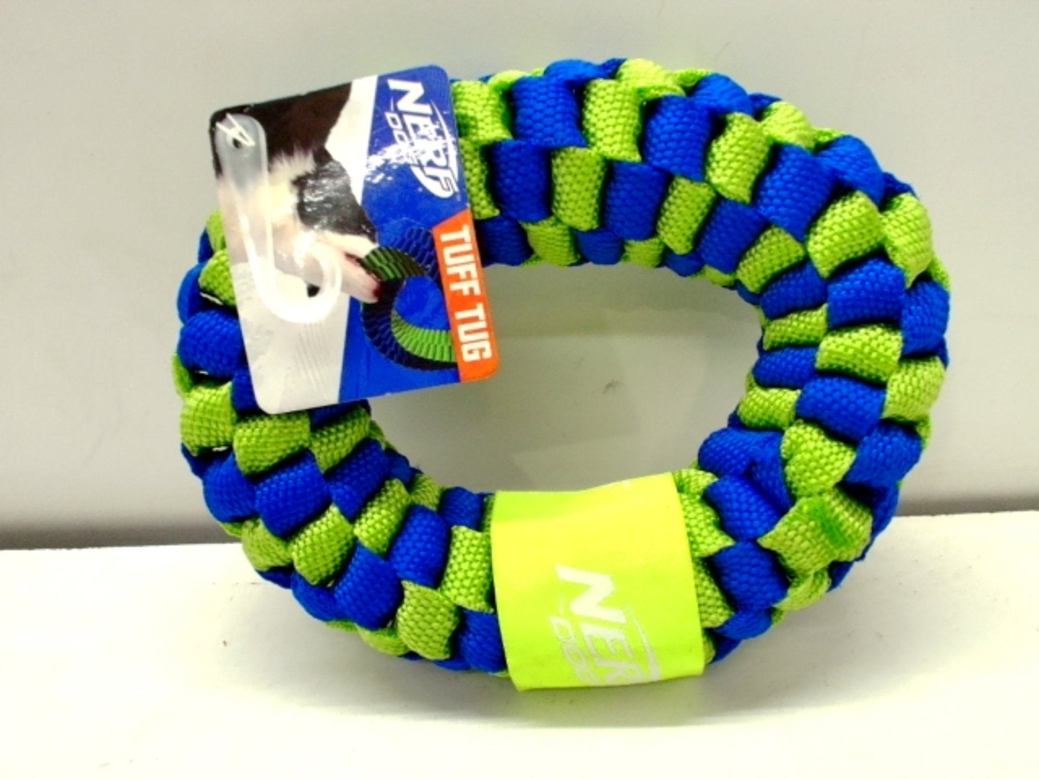 Nerf Dog Chew Toy - Braided Twist Ring - Brantford Surplus