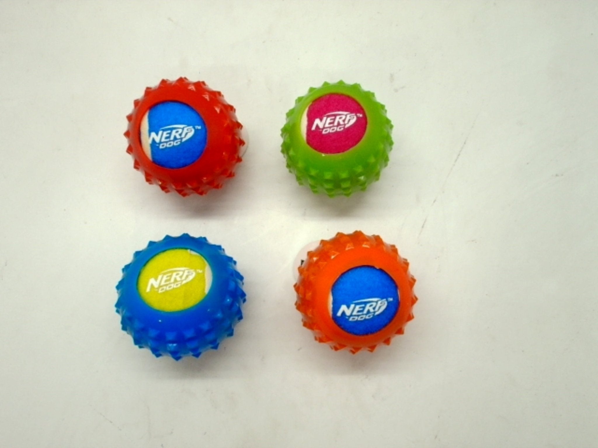 Nerf Dog Durable Armor Tennis Ball Toy - Colorful Design - Brantford Surplus
