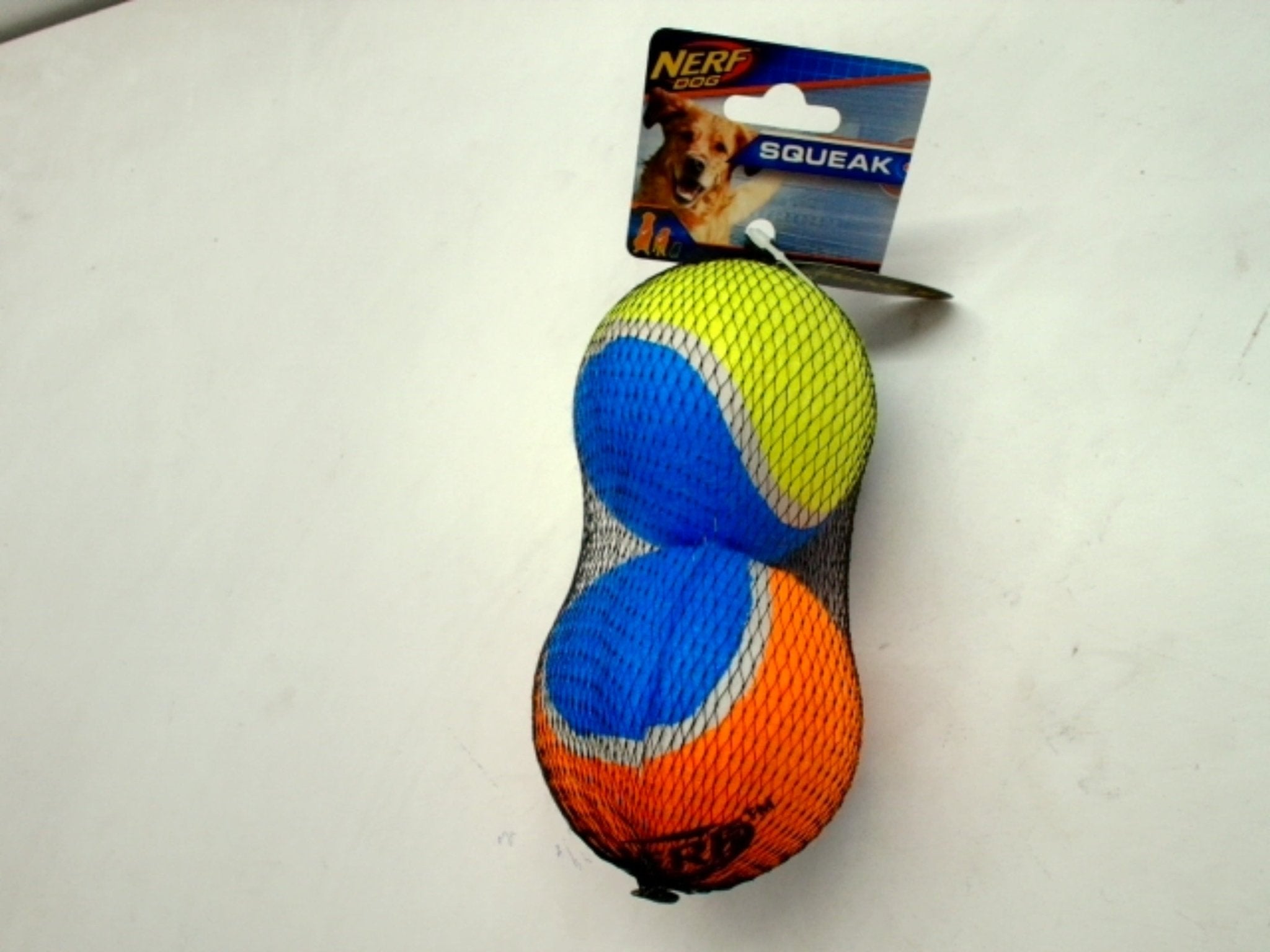"Nerf Dog Large Squeaky Tennis Balls 2 - Pack Toy" - Brantford Surplus