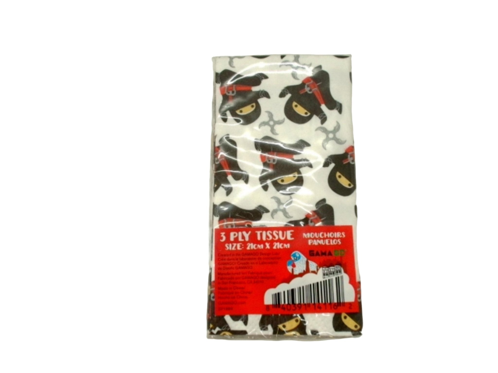 Ninjas 3 - Ply Super Soft Tissue - 10 Pack - Brantford Surplus