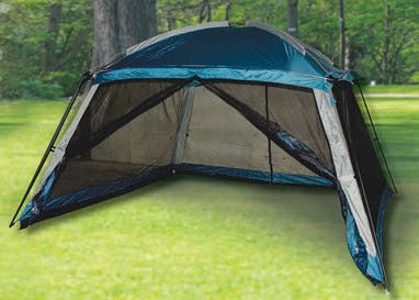 Oasis 12x12 Blue Screen House Tent - Outdoor Canopy - Brantford Surplus