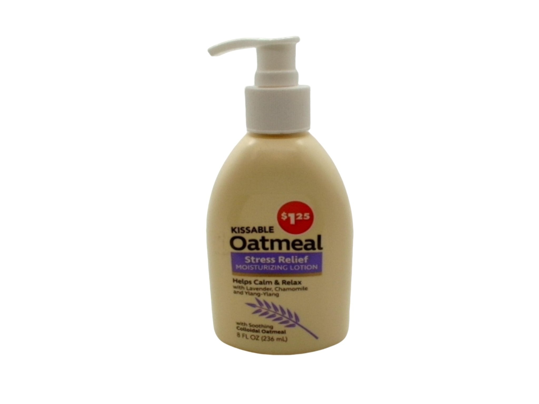 Oatmeal Stress Relief Body Lotion - 236mL Moisturizing - Brantford Surplus
