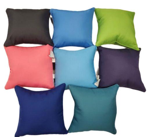 Outdoor Cushions 18×18 8 Colors - each sold individually - Brantford Surplus