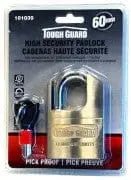 Padlock 60mm high security tough guard pick proof - Brantford Surplus