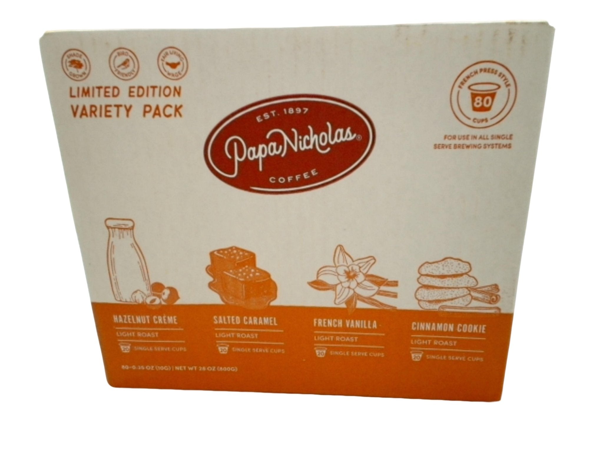 PapaNicholas Coffee K - Cups Variety Pack - Flavored Sampler - Brantford Surplus