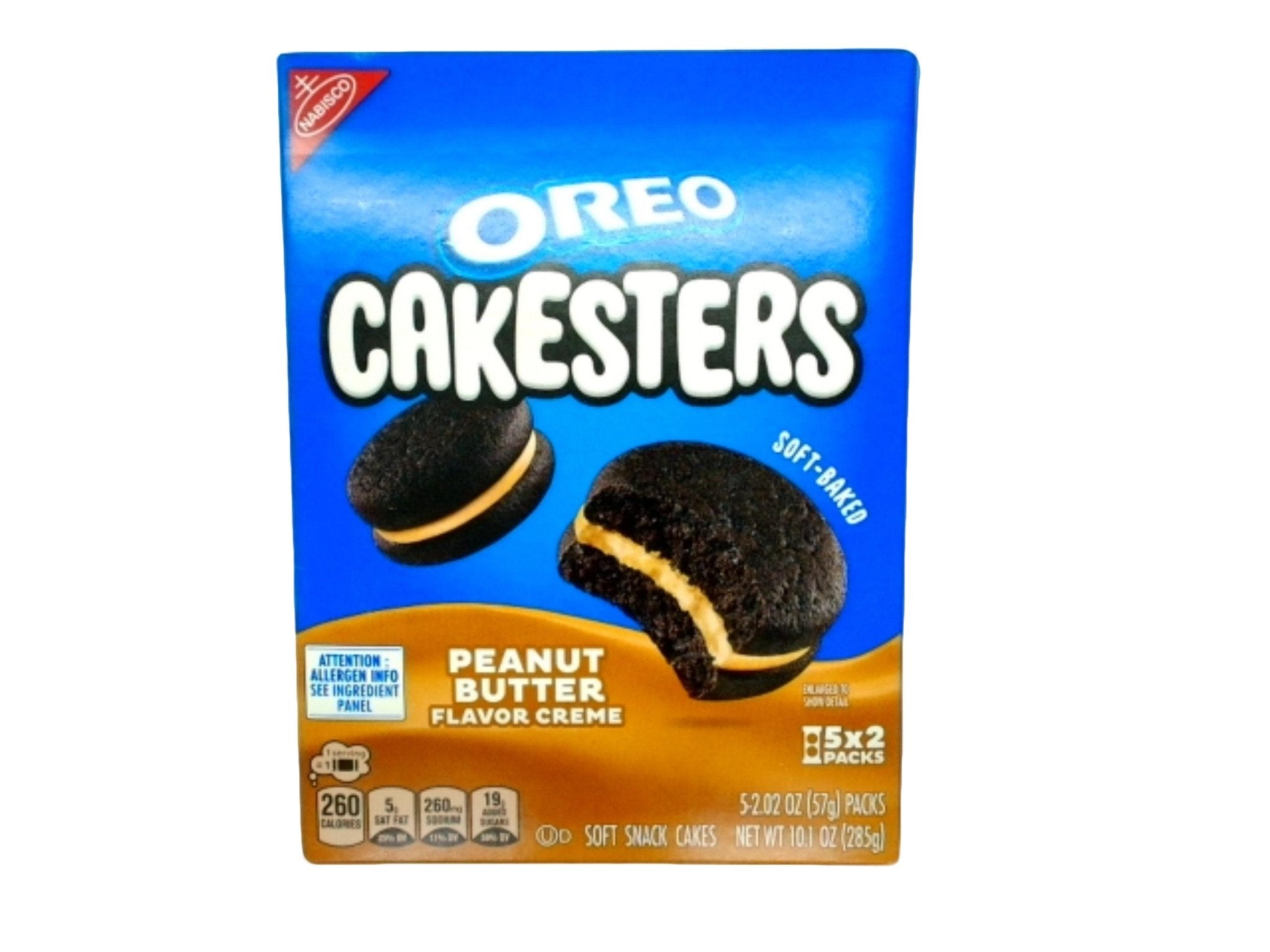 Peanut Butter Oreo Cakesters - Nabisco 5 Pack Snacks - Brantford Surplus