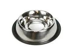 Pet food bowl - stainless steel 16oz 21.2x4.5cm - Brantford Surplus