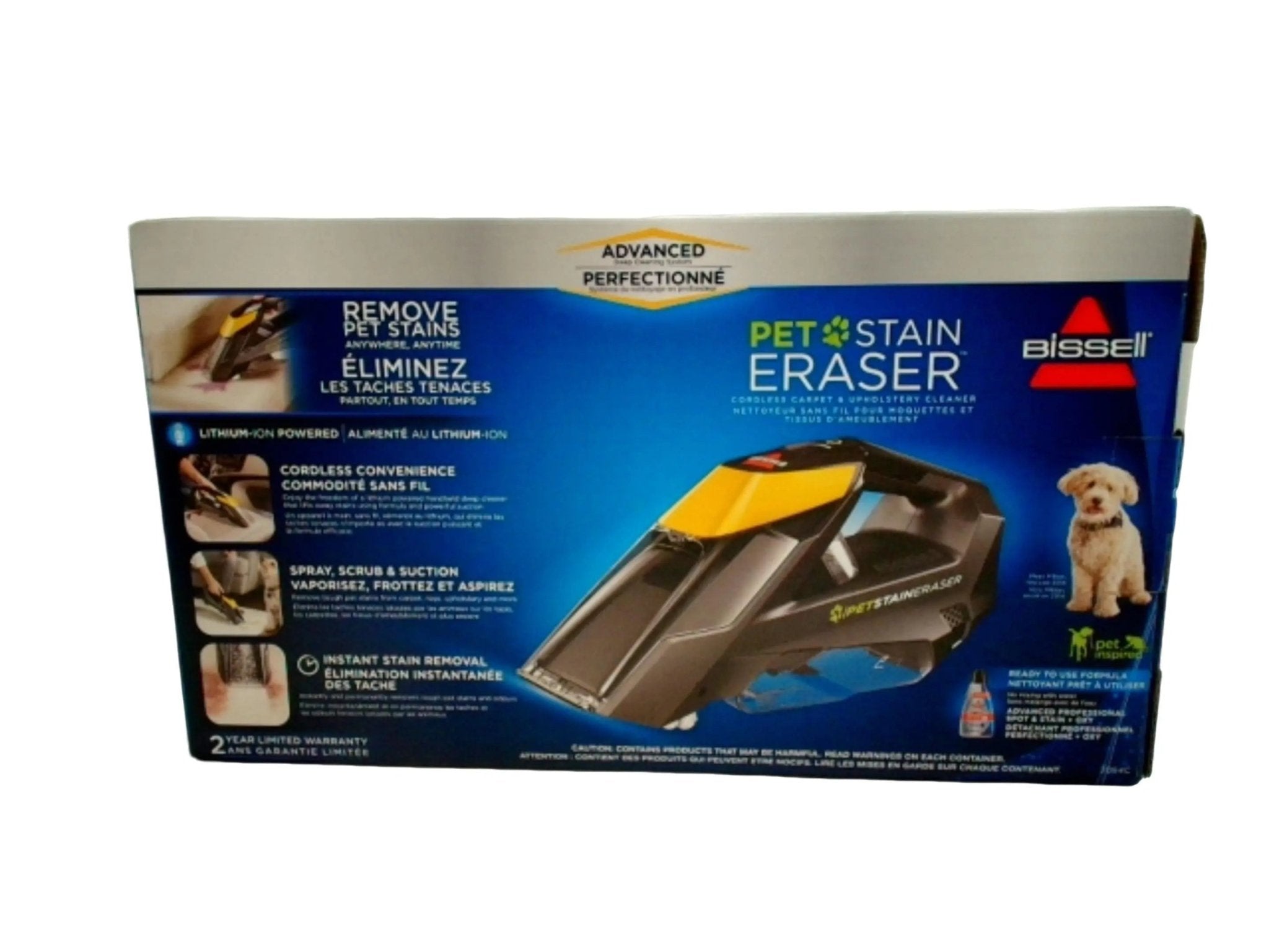 Pet Stain Eraser Cordless Carpet + Upholstery Cleaner Bissell - Brantford Surplus
