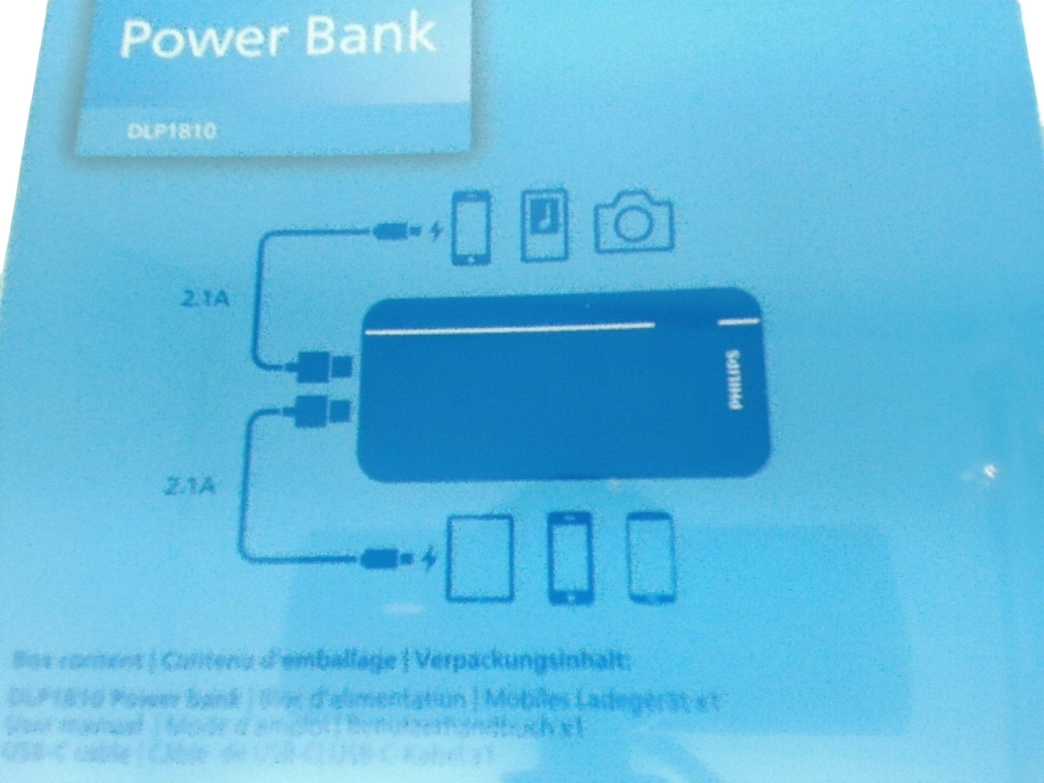 Philips Portable Charger 10000mAh Power Bank LiPo - Brantford Surplus