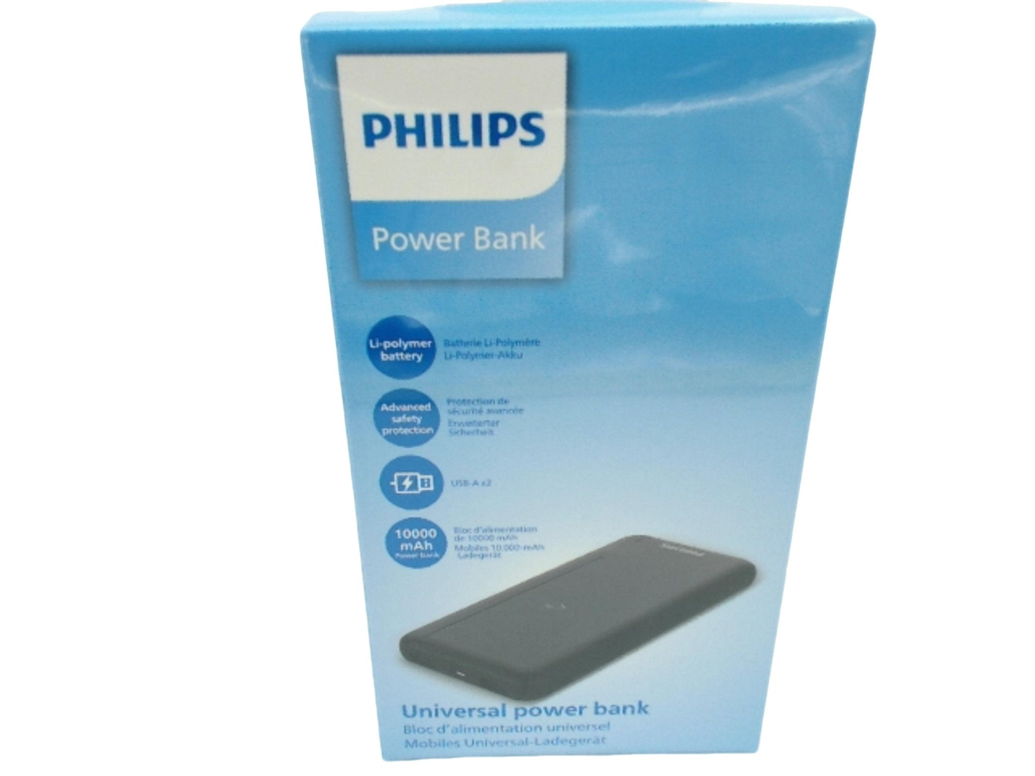 Philips Portable Charger 10000mAh Power Bank LiPo - Brantford Surplus