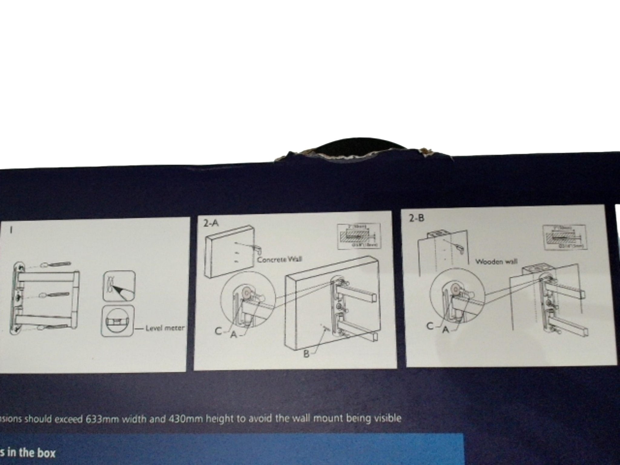 Philips TV Wall Mount 32 - 75" Full Motion 40kg - Brantford Surplus