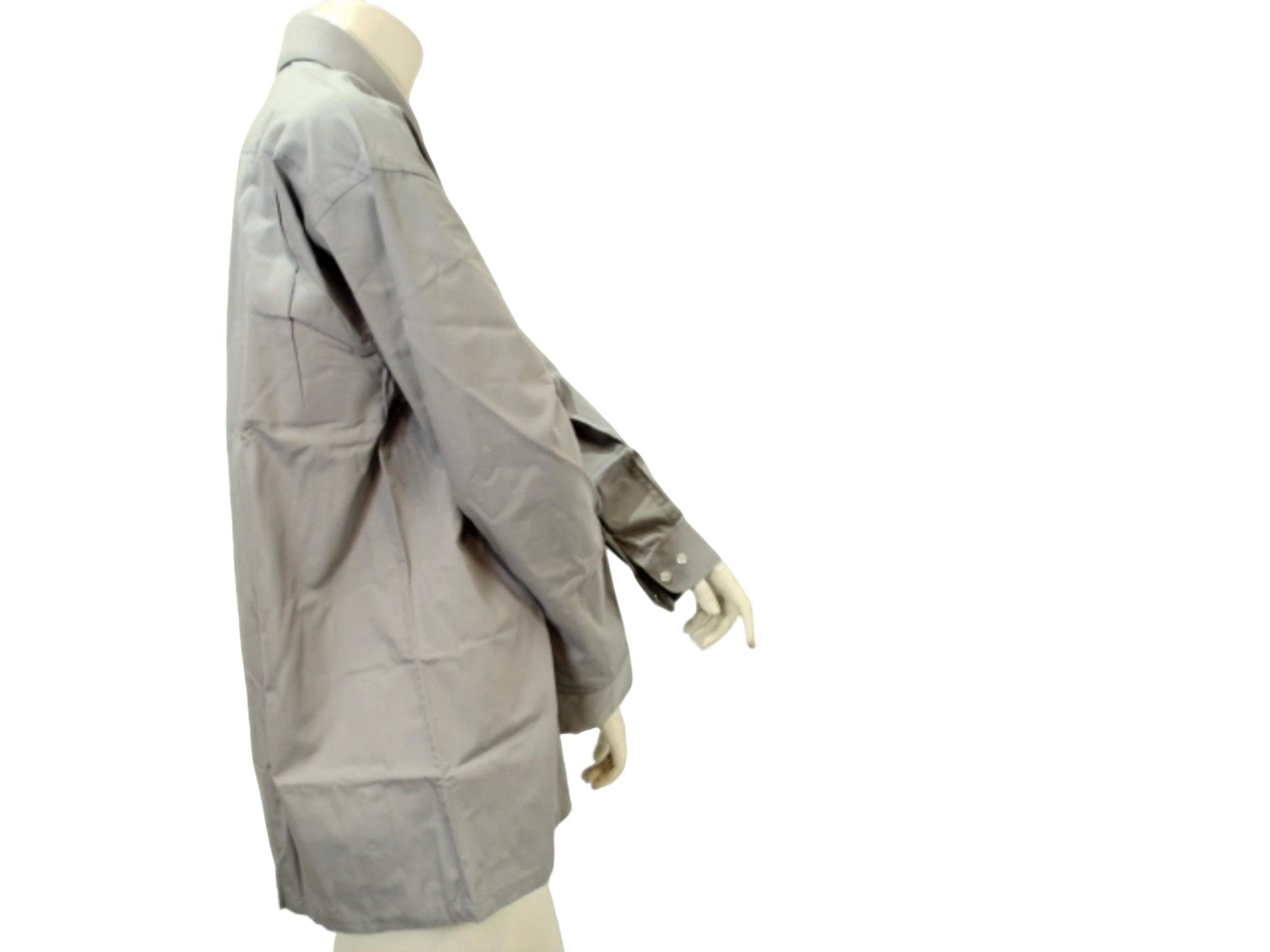 Pierre Yves Men's Grey Long Sleeve Shirt - Large - Brantford Surplus