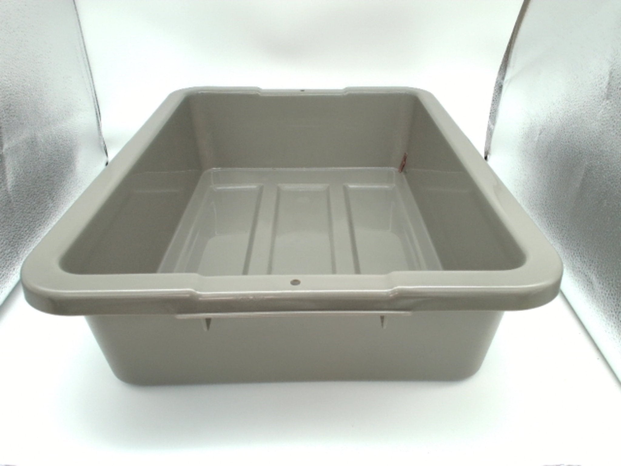 Plastic Grey Bus Tub Tray 20x15x5" Commercial - Brantford Surplus