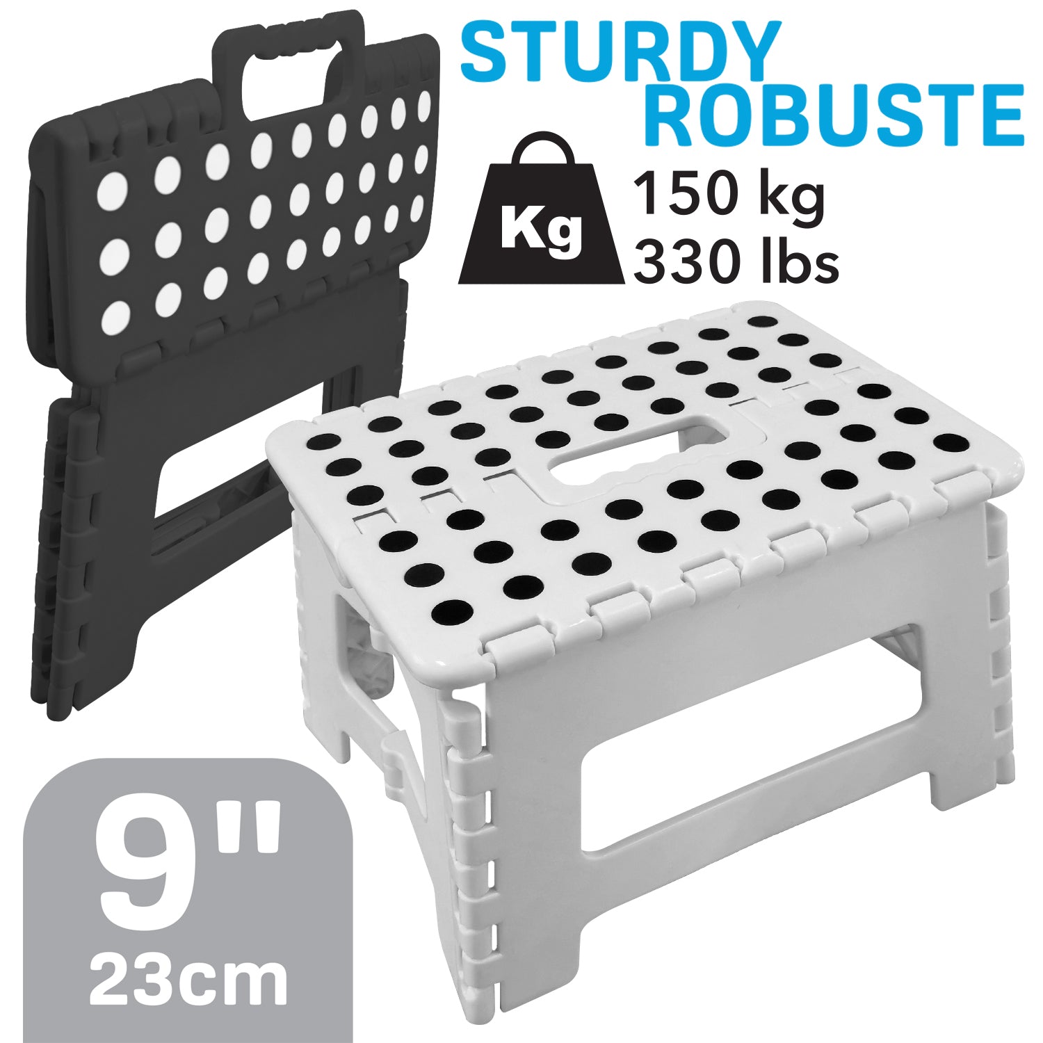 Portable Folding Stool for Camping & Outdoor Activities - Brantford Surplus