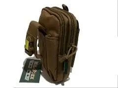 pouch milspex multi coyote - ideal for smartphone etc. 3.75x5x7 inch 9.5x13x18cm - Brantford Surplus