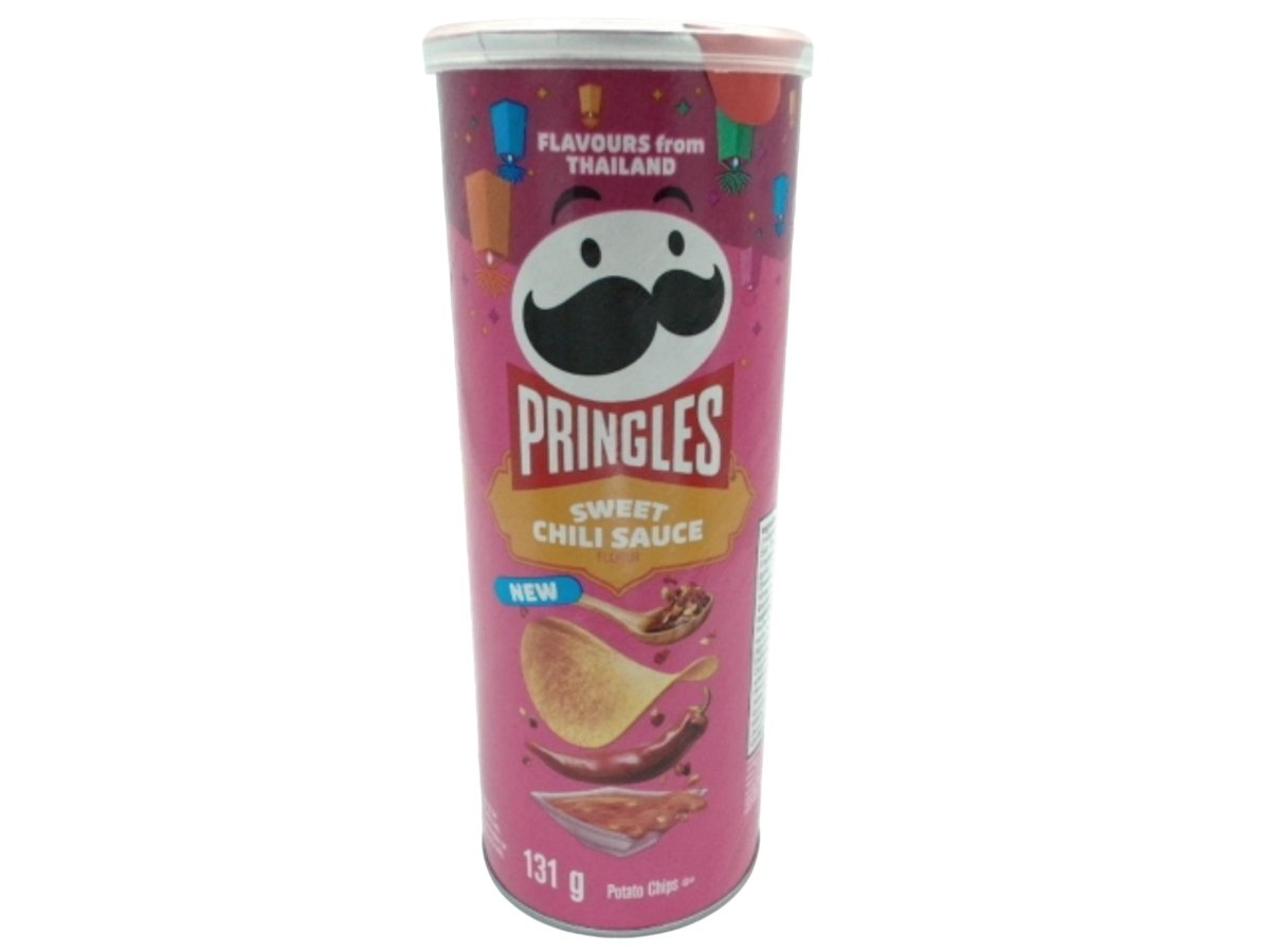 Pringles Sweet Chili Chips Thailand Import 131g Snack - Brantford Surplus