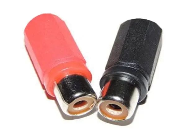 RCA Female Connector - Plastic - Brantford Surplus