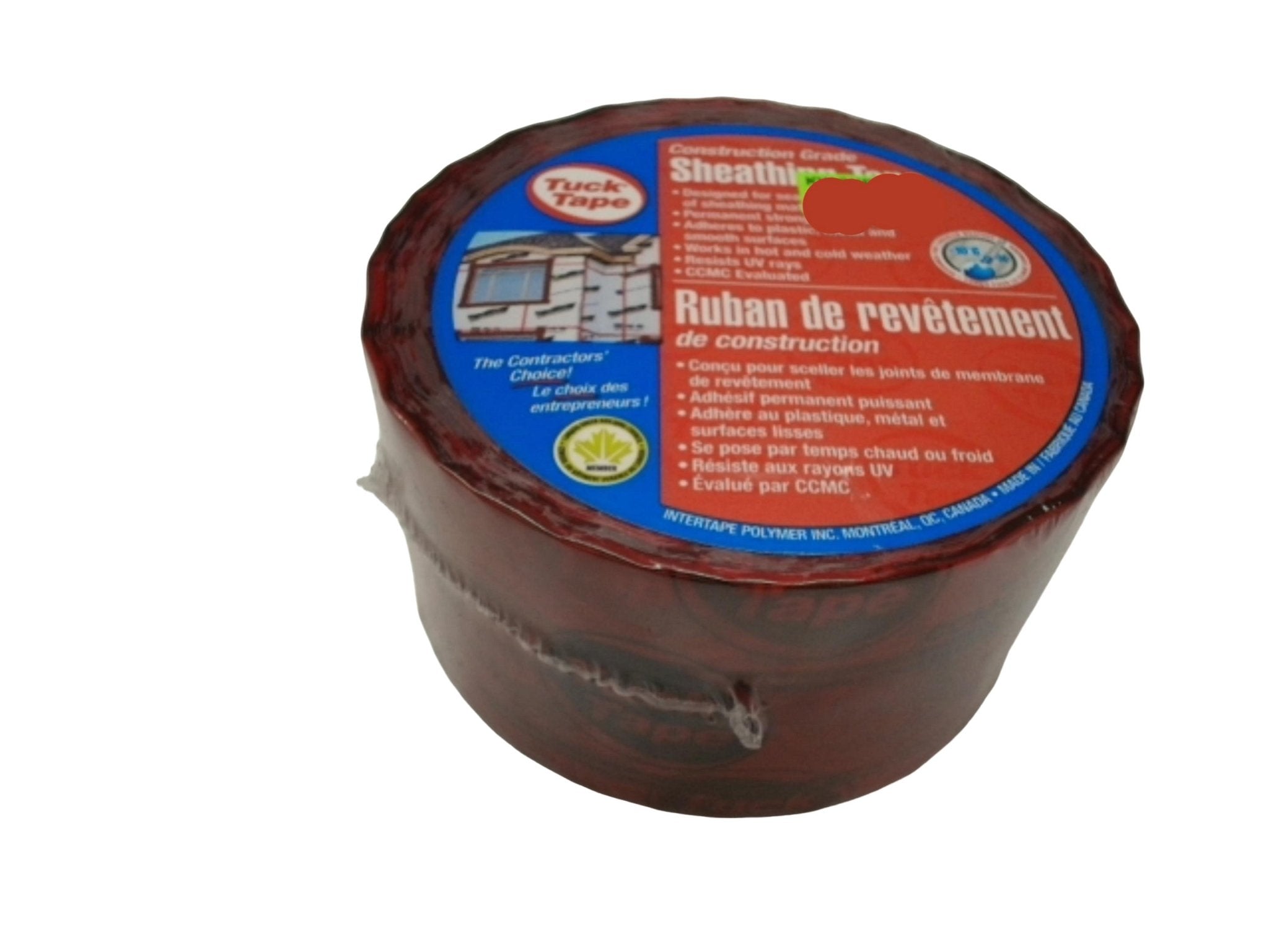 Red sheathing tape - 60mm x 55m - Brantford Surplus