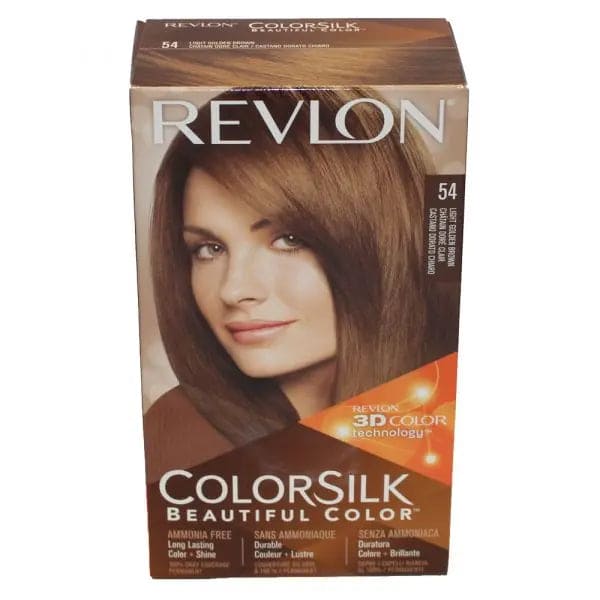 REVLON COLORSILK 54 LIGHT GOLDEN BROWN - Brantford Surplus