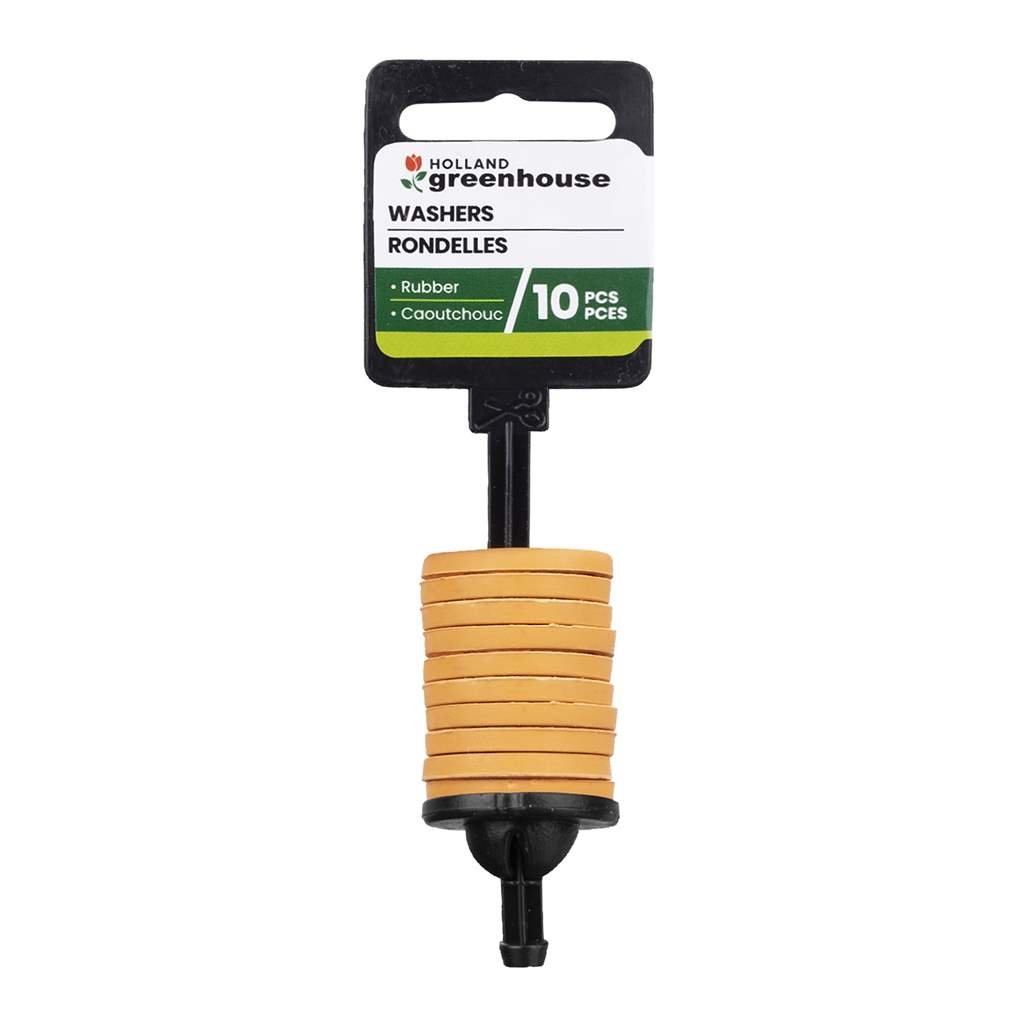 Rubber Garden Hose Washers 10 - Pack - Holland Greenhouse - Brantford Surplus