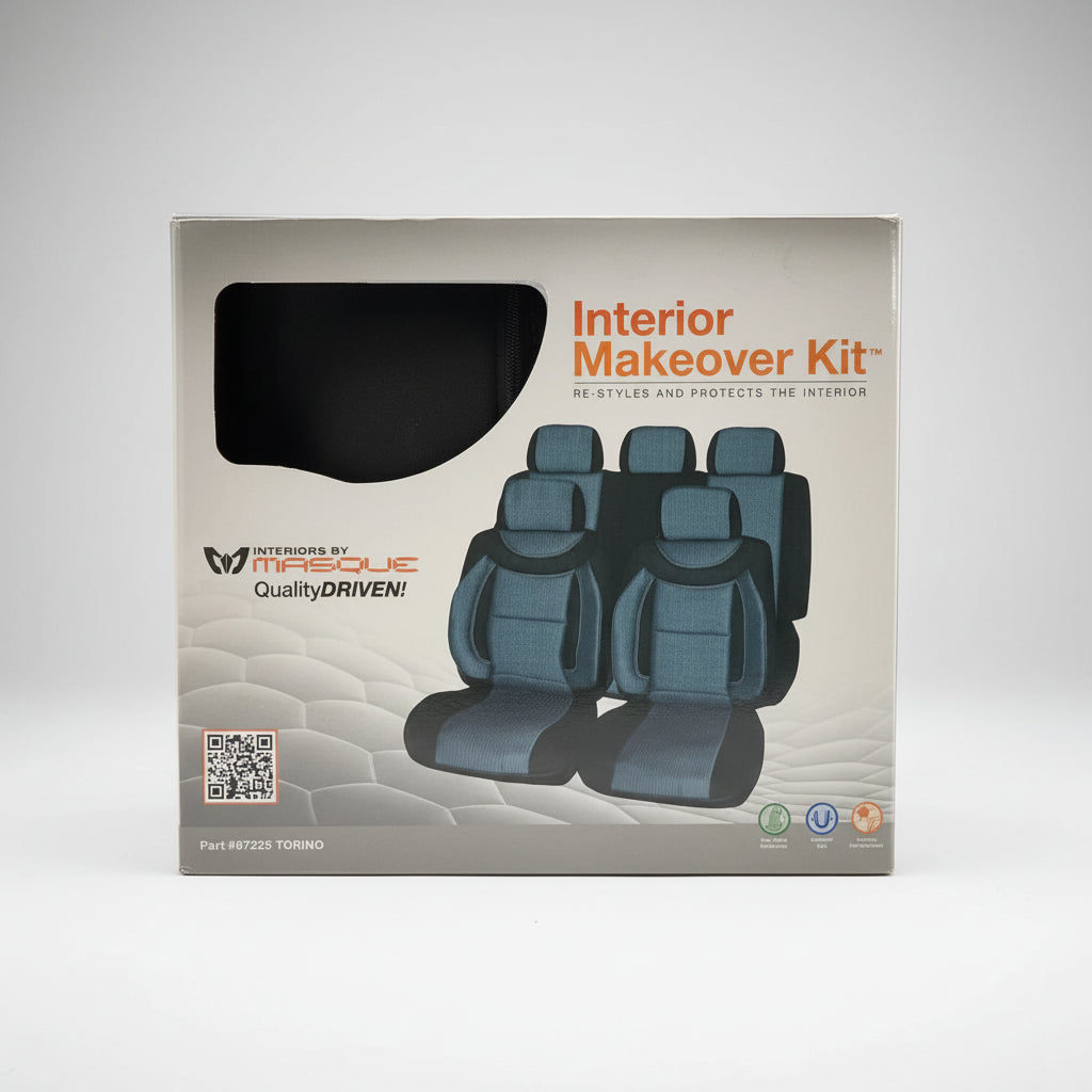 Masque Truck Interior Makeover Kit 4-Piece Black