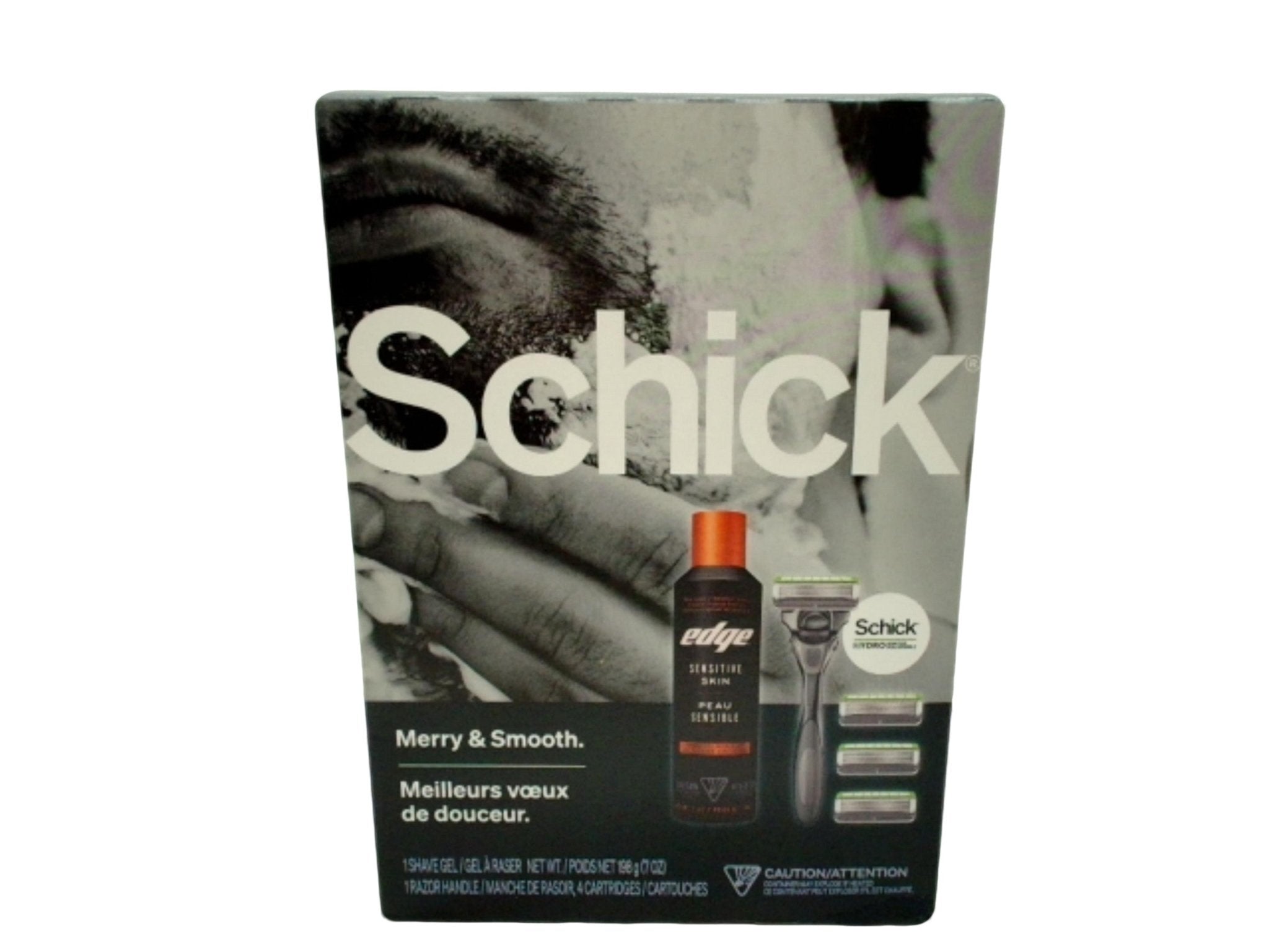 Schick Hydro Razor Kit - Sensitive Shave Gel & Blades - Brantford Surplus