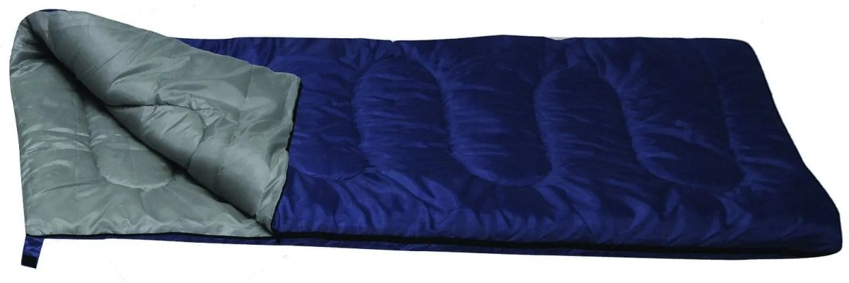 Scout Sleeping Bag Sleeping Bag Navy blue 7C 45F 30x75 inch 76x191cm (SPECIAL PRICE)(endcap)(promo) - Brantford Surplus